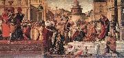 CARPACCIO, Vittore The Baptism of the Selenites dfg oil on canvas